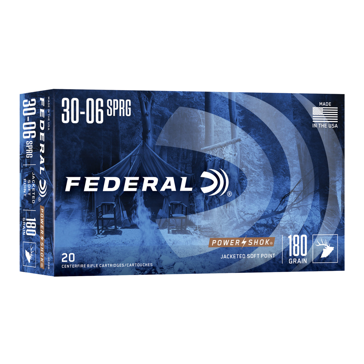 Fiocchi Field Dynamics Jacketed Soft Point 150 Grain .30-06 Springfield  762344709086