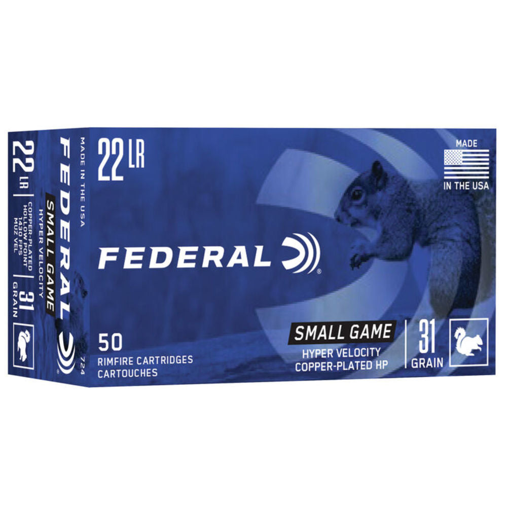 Federal Game-Shok .22 Long Rifle 31 Gr JHP