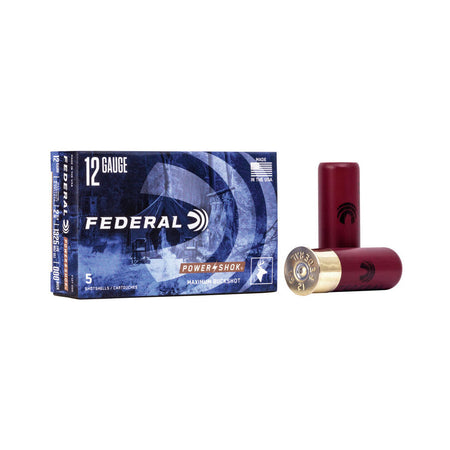 Federal F127000 Power-Shok Magnum 12 Gauge 2.75"  000 Buck Shot 1325 fps 029465009779