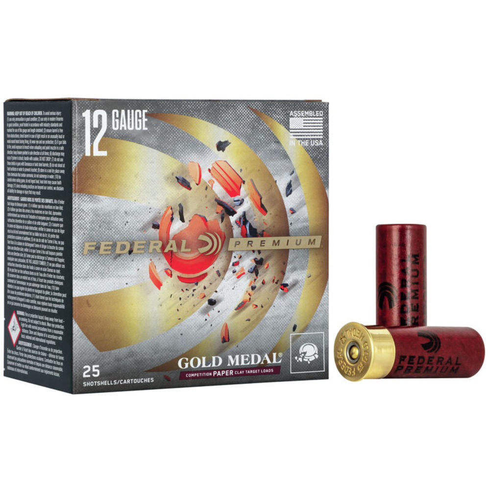 Federal GMT12178 Premium Paper Wad 12 Gauge 2.75" 1oz 8 Shot  604544692112