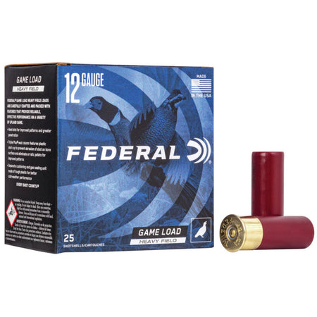 Federal H1257.5 Game-Shok Heavy Field 12 Gauge 2.75" 1-1/4oz 7.5 Shot 1220 fps 029465002176