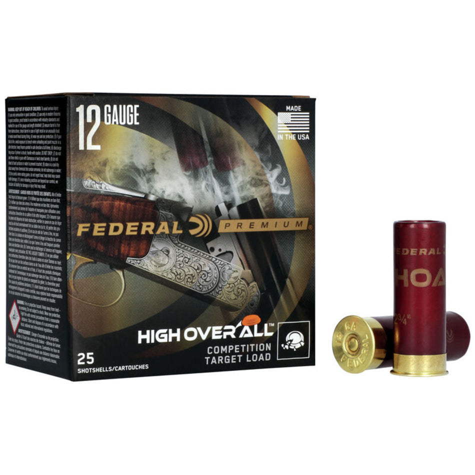 Federal Premium High Over All #8 12 Gauge 1 oz 2.75 in