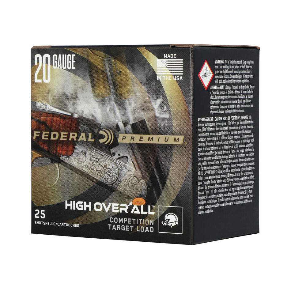 Federal Premium High Over All 1275 #7.5 20 Gauge 7/8 oz 2.75 in