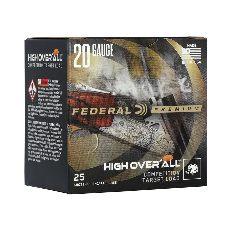 Federal Premium High Over All 1275 #9 20 Gauge 7/8 oz 2.75 in