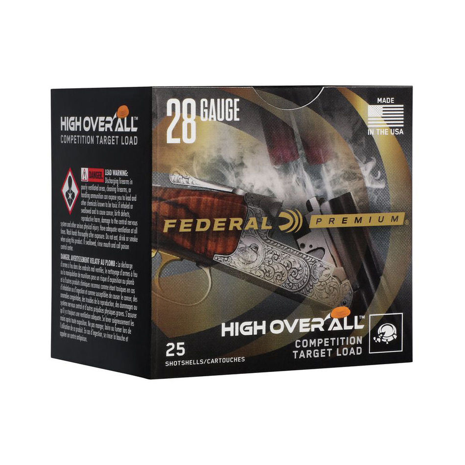 Federal HOA288 Premium High Over All 28 Gauge 2.75" 3/4oz 8 Shot 1250 fps 604544683912