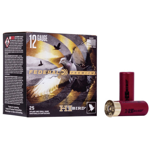 Federal HVF128 Premium Hi-Bird 12 Gauge 2.75" 1-1/8oz 8 Shot 1275 fps 604544621273