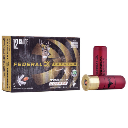 Federal 20 Gauge Shotgun Ammo Freight Train Sabot Slug 2.75 in 11/16 oz Slug