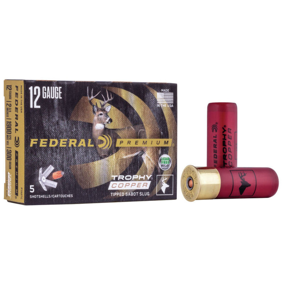 Federal 20 Gauge Shotgun Ammo Freight Train Sabot Slug 2.75 in 11/16 oz Slug