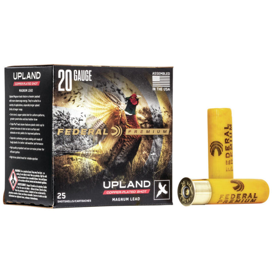 Federal P2585 Premium Wing-Shok Magnum 20 Gauge 3" 1-1/4oz 5 Shot 1300 fps 029465025489