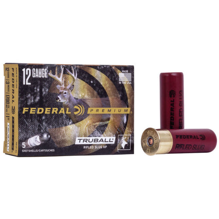 Federal PB131RS Premium Vital-Shok TruBall 12 Gauge 3" 1oz Slug 1700 fps 029465029807