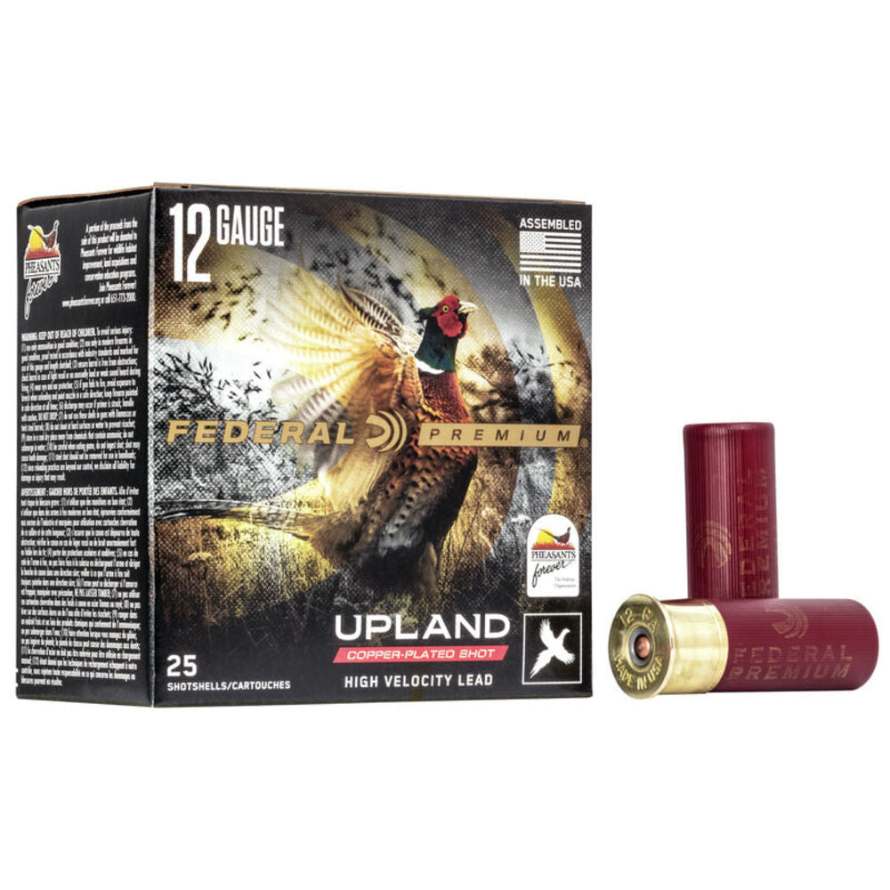 Federal PF1544 Premium Wing-Shok Pheasant Forever High Velocity 12 Gauge 2.75" 1-1/4oz 4 Shot 1500 fps 029465020026