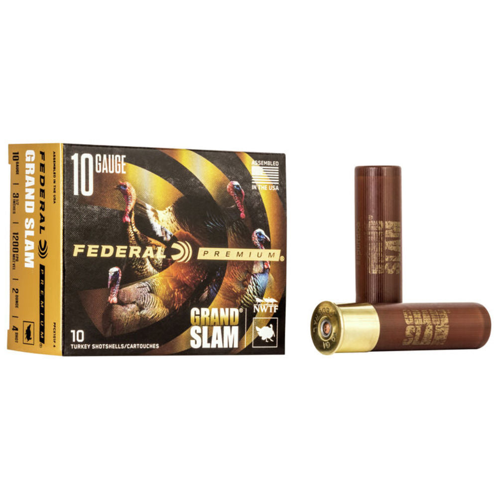 Federal 604544628265 Premium Grand Slam 10 Gauge 3.5" 2oz 5 Shot 1200 fps 604544628265