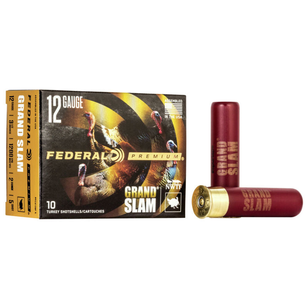 Federal PFCX139F5 Premium Grand Slam 12 Gauge 3.5" 2oz 5 Shot 1200 fps 604544631784