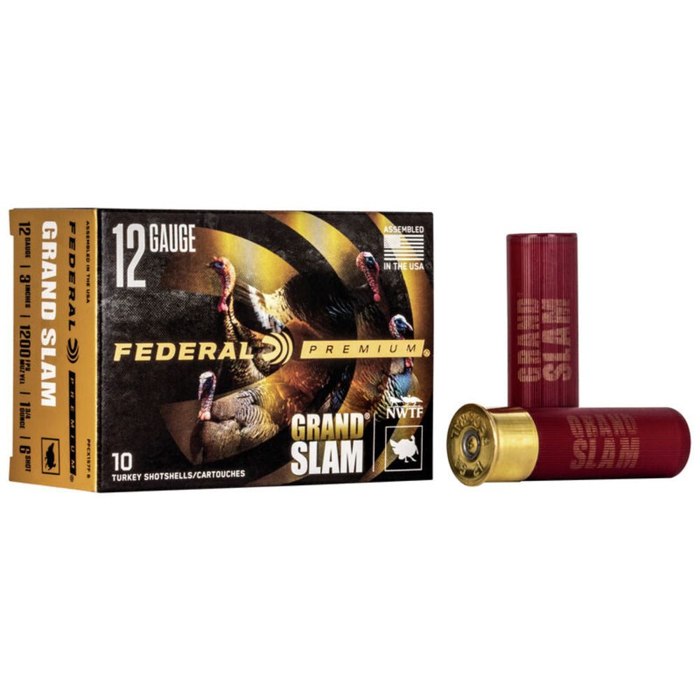 Federal PFCX157F6 Premium Grand Slam 12 Gauge 3" 1-3/4oz 6 Shot 1200 fps 604544631821