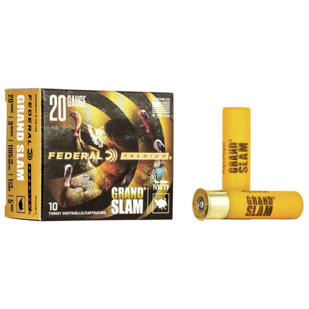 Federal PFCX258F5 Premium Grand Slam 20 Gauge 3" 1-5/16oz 5 Shot 1185 fps 604544628241