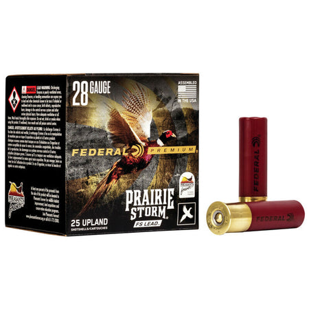 Federal PFX289FS6 Premium Prairie Storm FS 28 Gauge 2.75" 13/16oz 6 Shot 1300 fps 604544646375