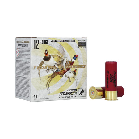 Federal PHBX1383 Premium HEVI-Bismuth 12 Gauge 3" 1-3/8oz 3 Shot 1450 fps 604544687286