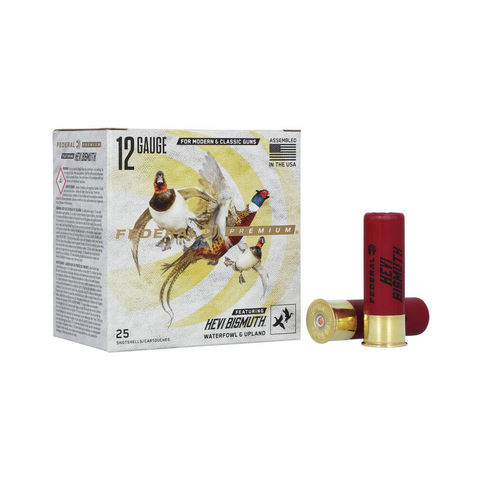Federal PHBX1383 Premium HEVI-Bismuth 12 Gauge 3" 1-3/8oz 3 Shot 1450 fps 604544687286
