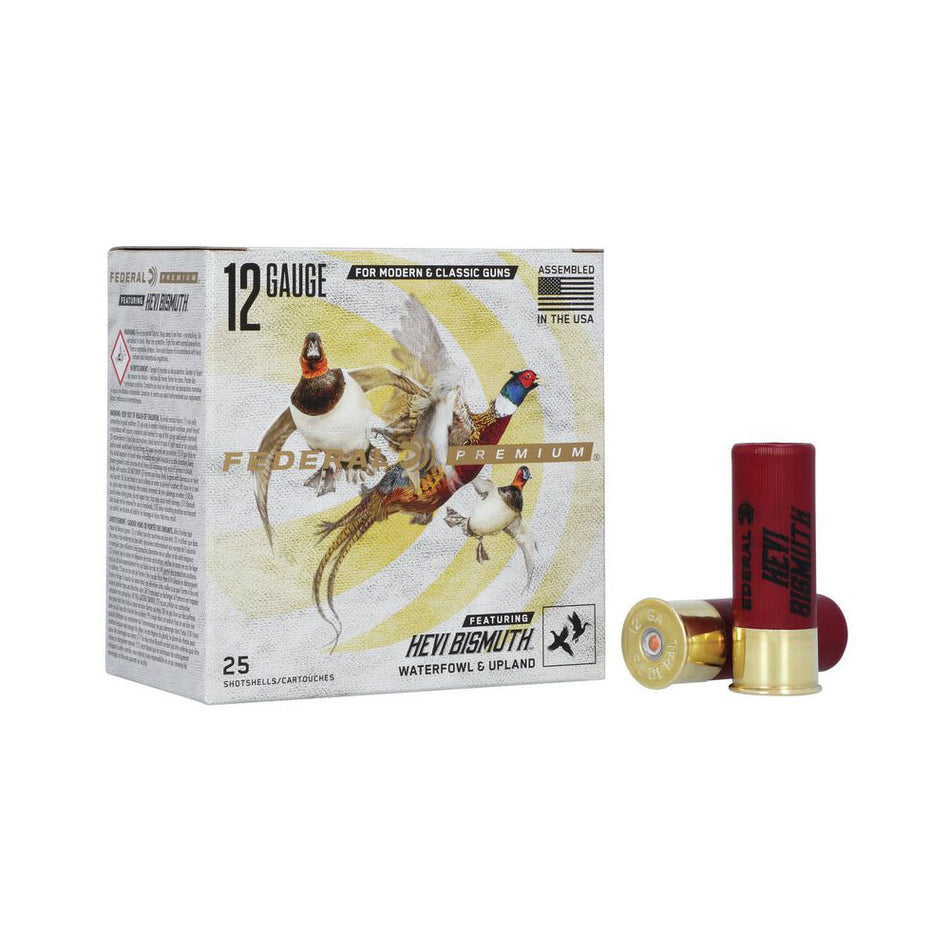 Federal PHBX1445 Premium HEVI-Bismuth 12 Gauge 2.75" 1-1/4oz 5 Shot 1350 fps 604544687538