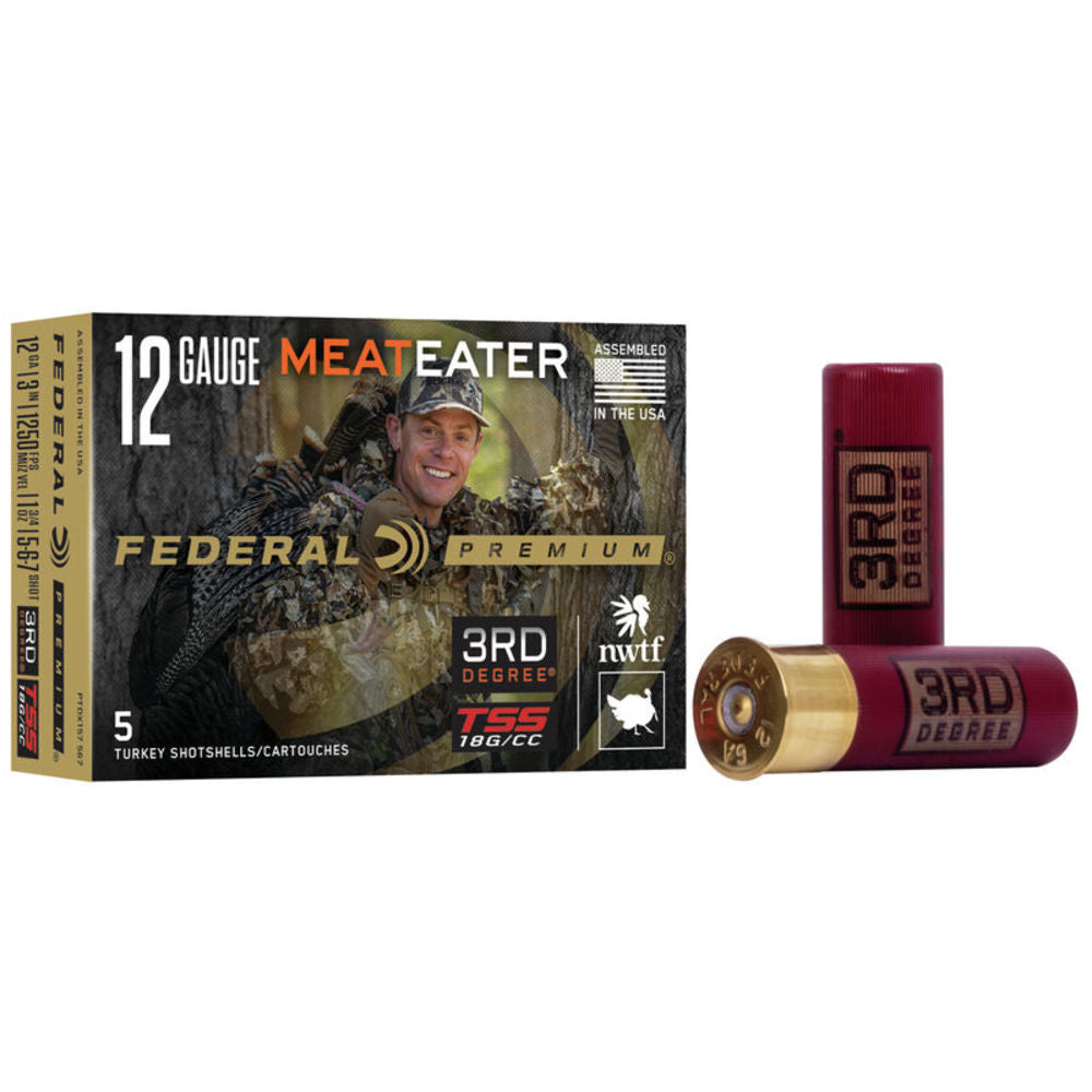 Federal PTDX157567 Premium 3rd Degree 12 Gauge 3" 1-3/4oz 5/6/7 Shot 1250 fps 604544626612