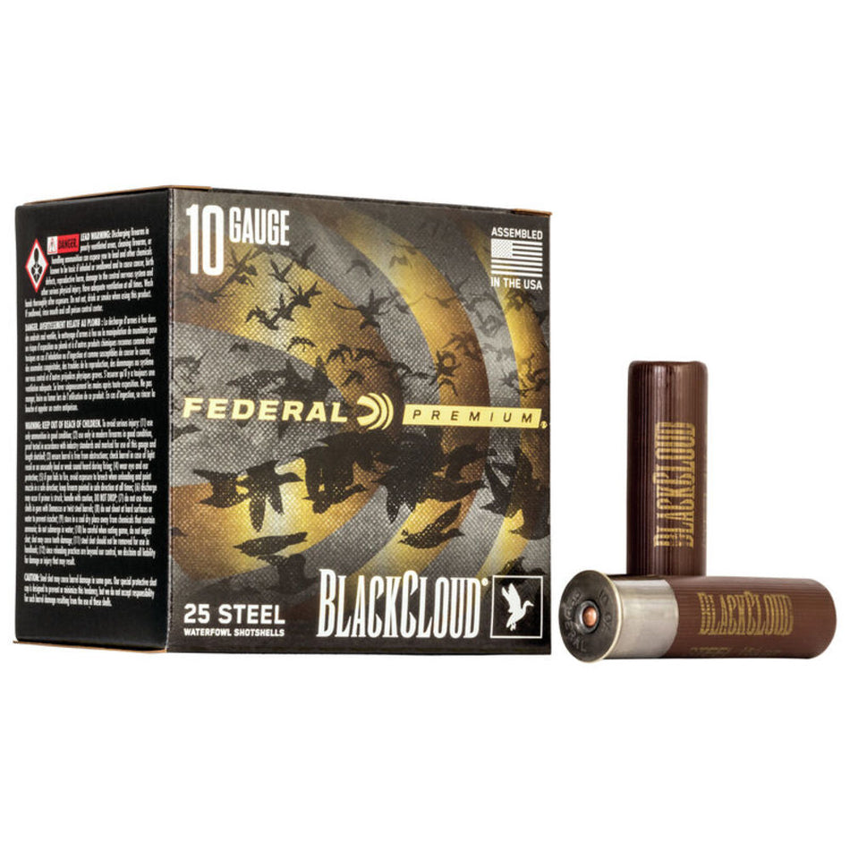 Federal PWBX1072 Black Cloud FS 10 Gauge 3.5" 1-5/8oz 2 Shot 1375 fps 604544623116