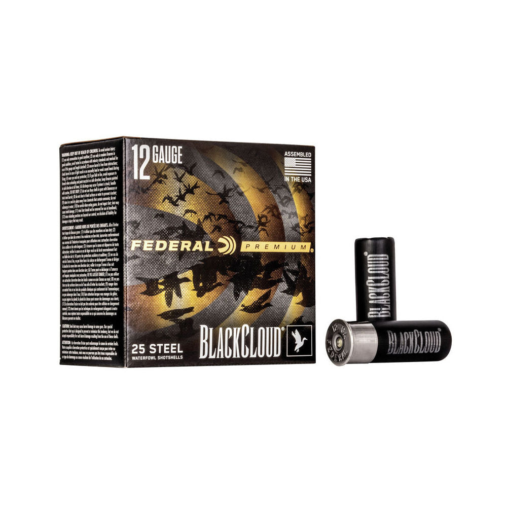 Federal PWBX1474 Federal Premium Black Cloud 12 Gauge 2.75" 1-1/8oz 4 Shot 1500 FPS. 604544623093