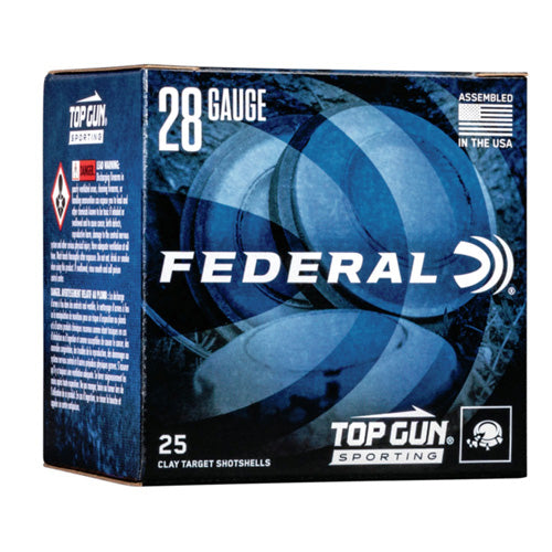 Federal TGS28218 Top Gun Sporting 28 Gauge 2.75" 3/4oz 8 Shot 1330 fps 604544646559