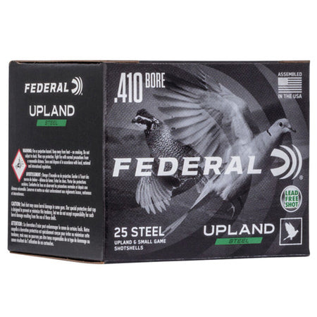 Federal .410 Bore Shotgun Ammo Upland Field & Range 2.75 in 3/8 oz #7.5