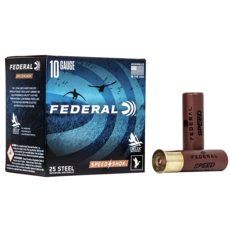 Federal WF1072 Speed-Shok Waterfowl 10 Gauge 3.5" 1-1/2oz 2 Shot 1450 fps 029465027964