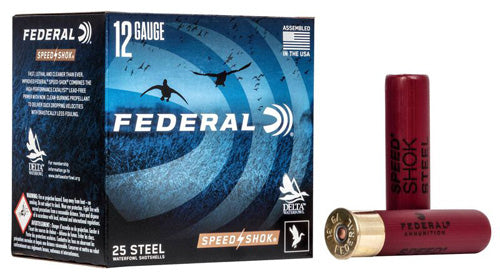 Federal WF1334 Speed-Shok Waterfowl 12 Gauge 3.5" 1-3/8oz 4 Shot 1550 fps 029465027858
