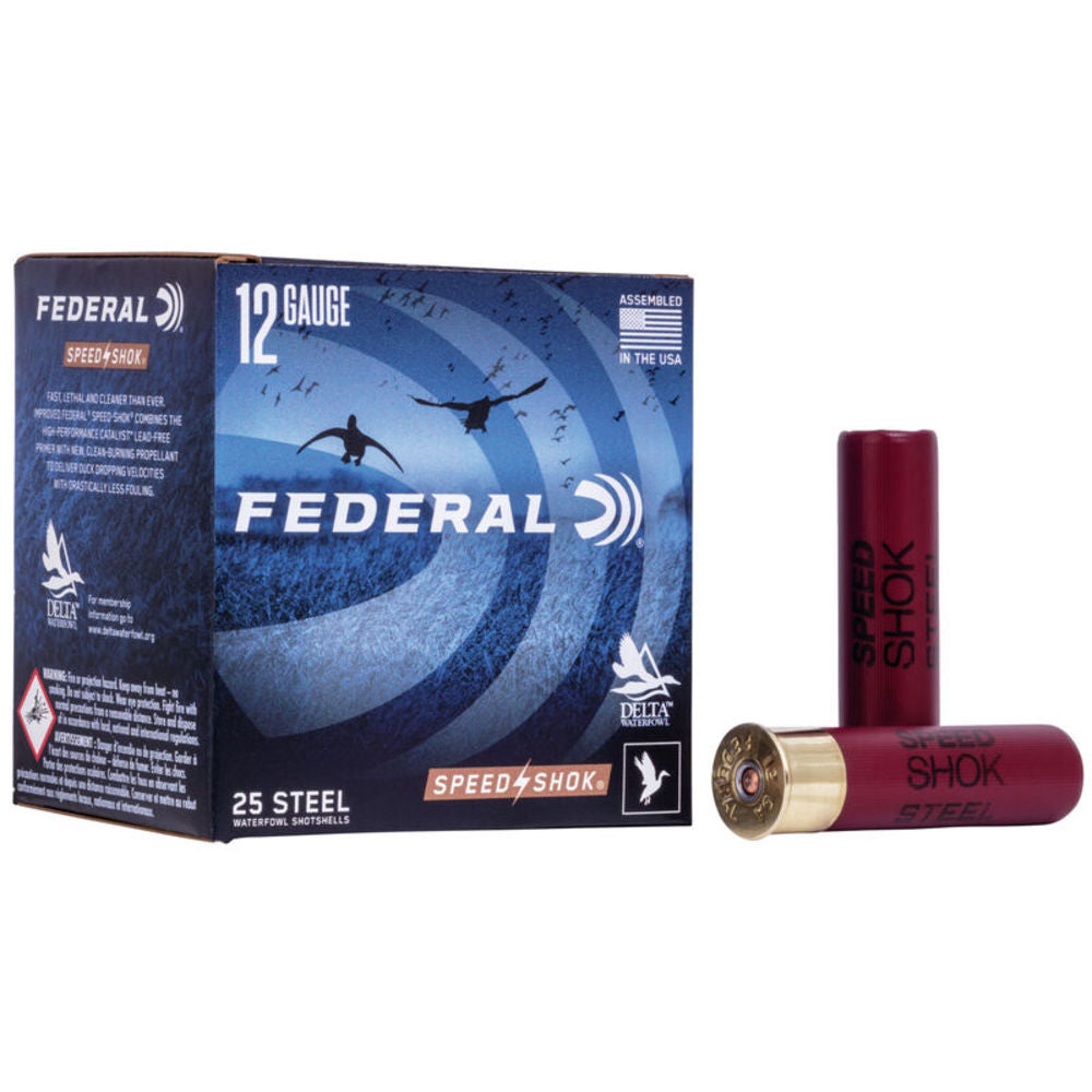 Federal WF134BB Speed-Shok Waterfowl 12 Gauge 3.5" 1-1/2oz BB 1500 fps 029465027995