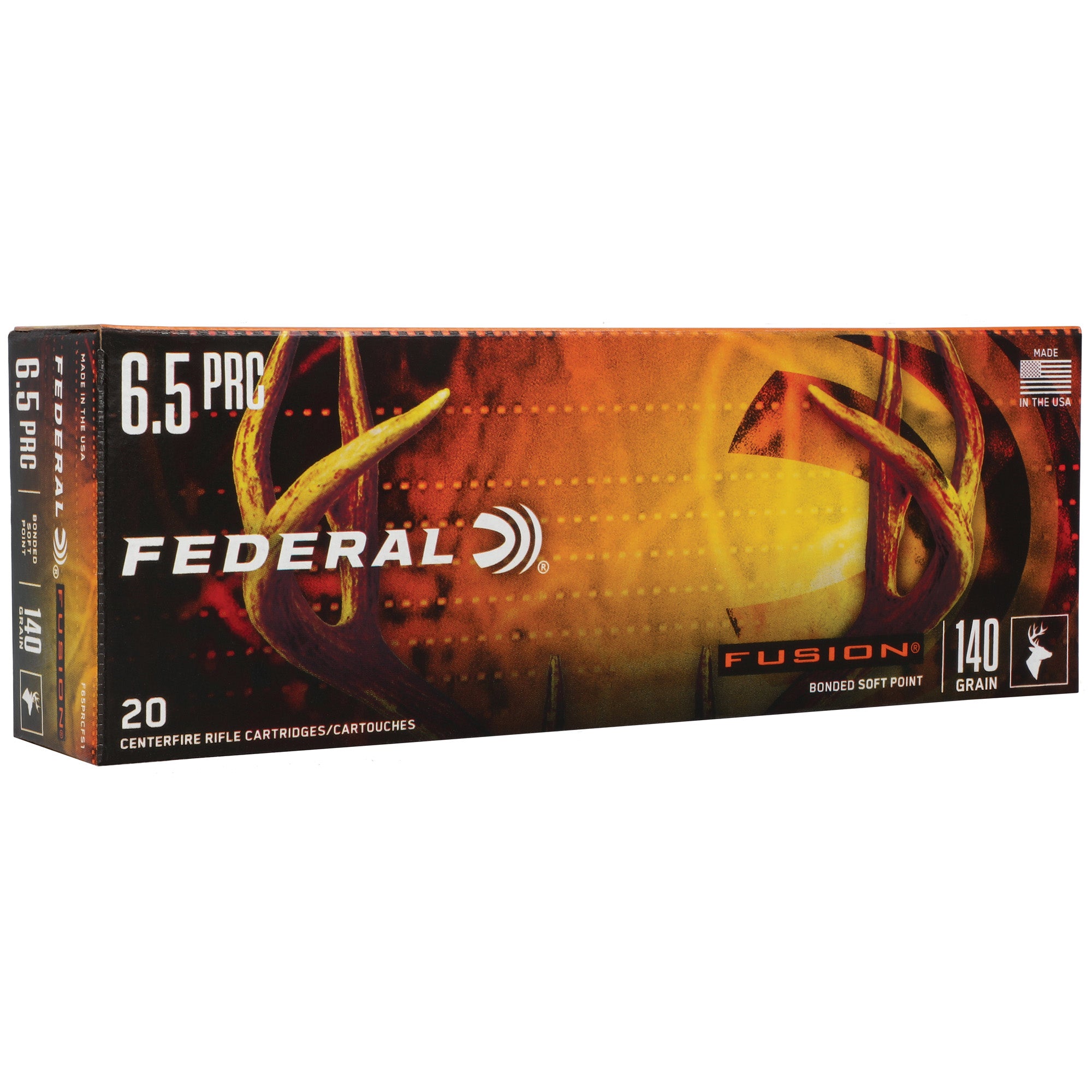 Federal Fusion Soft Point 140 Grain 6.5 PRC  604544659153
