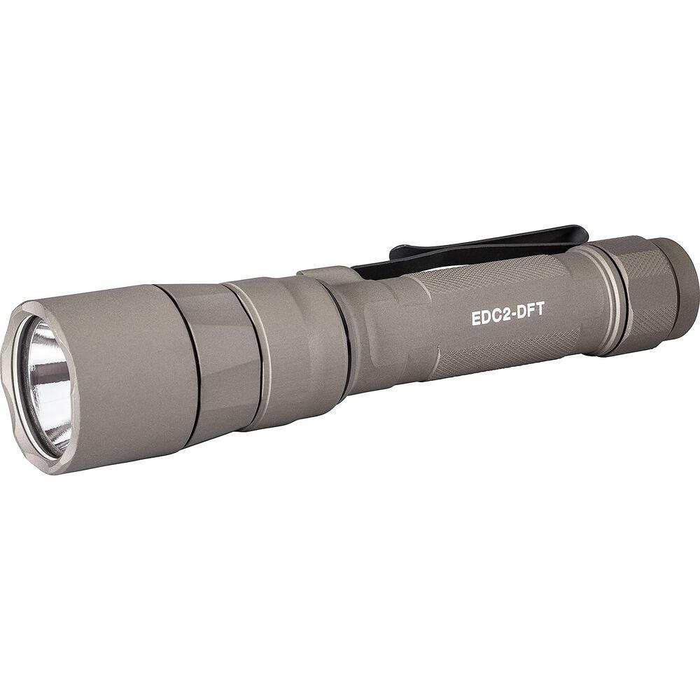 SureFire Everyday Carry EDC2-DFT Turbo Flashlight 700 Lumens Tan Finish