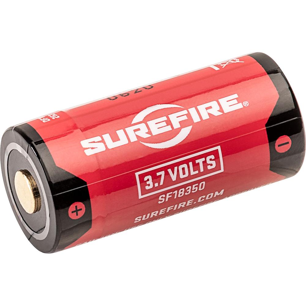 SureFire SF18350 Lithium-Ion Battery Micro-USB Charge 3.7V 18350
