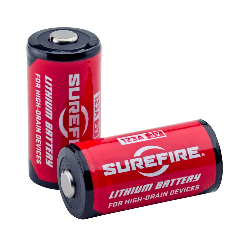 SureFire 123A Lithium Batteries 10-Year Shelf Life 72/ct