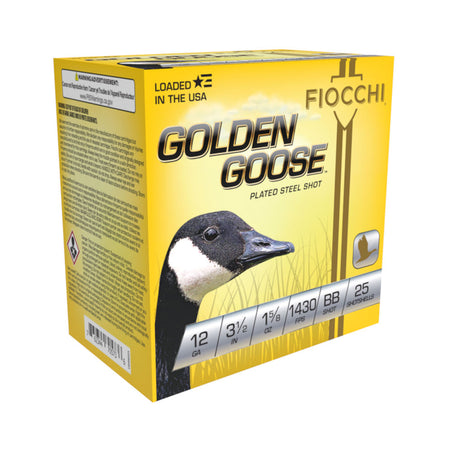 Fiocchi 12 Gauge Shotgun Ammo Golden Goose 3.5 in 1-5/8 oz BB