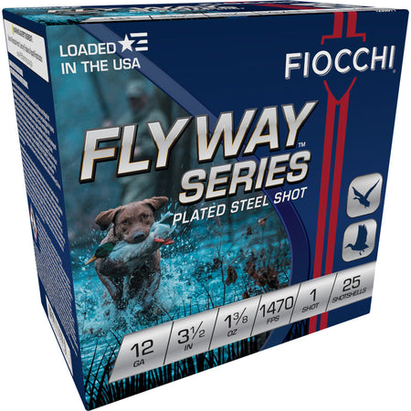 Fiocchi 1235ST1 Flyway Waterfowl 12 Gauge 3.5" 1-3/8oz 1 Shot 1470 fps 762344702469