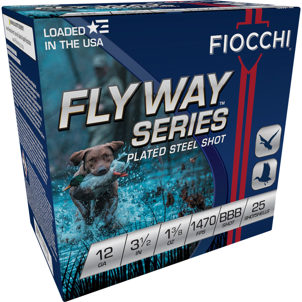 Fiocchi 1235ST3B Flyway Waterfowl 12 Gauge 3.5" 1-3/8oz BBB 1470 fps 762344702445