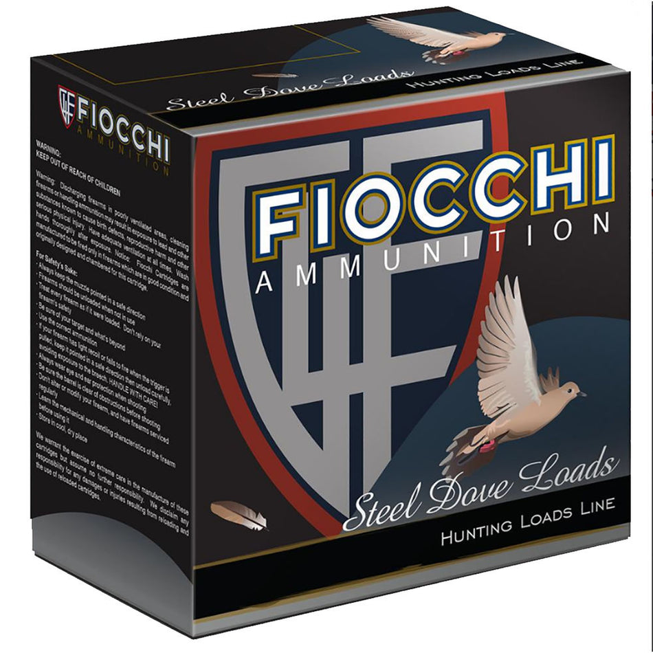 Fiocchi 12DLS187 Field Dynamics Dove & Quail 12 Gauge 2.75" 1-1/8oz 7 Shot 1375 fps 762344711591