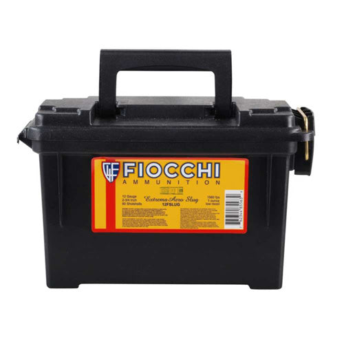Fiocchi 12 Gauge Shotgun Ammo Extrema Aero Hi Velocity Rifled Slug 2.75 in 1 oz Slug