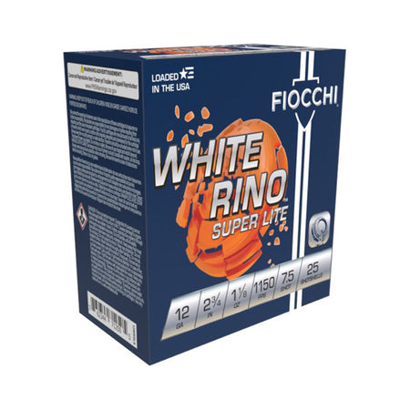 Fiocchi 12WRNL75   12 Gauge  1-1/8oz 7.5 Shot 1200 FPS. 762344854496