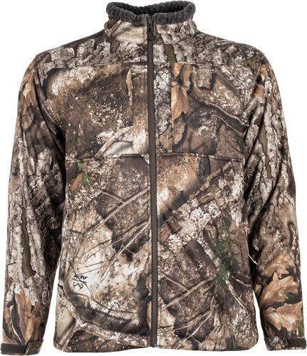 Habit Early Dawn Sherpa Camo Jacket Realtree APX XL Size