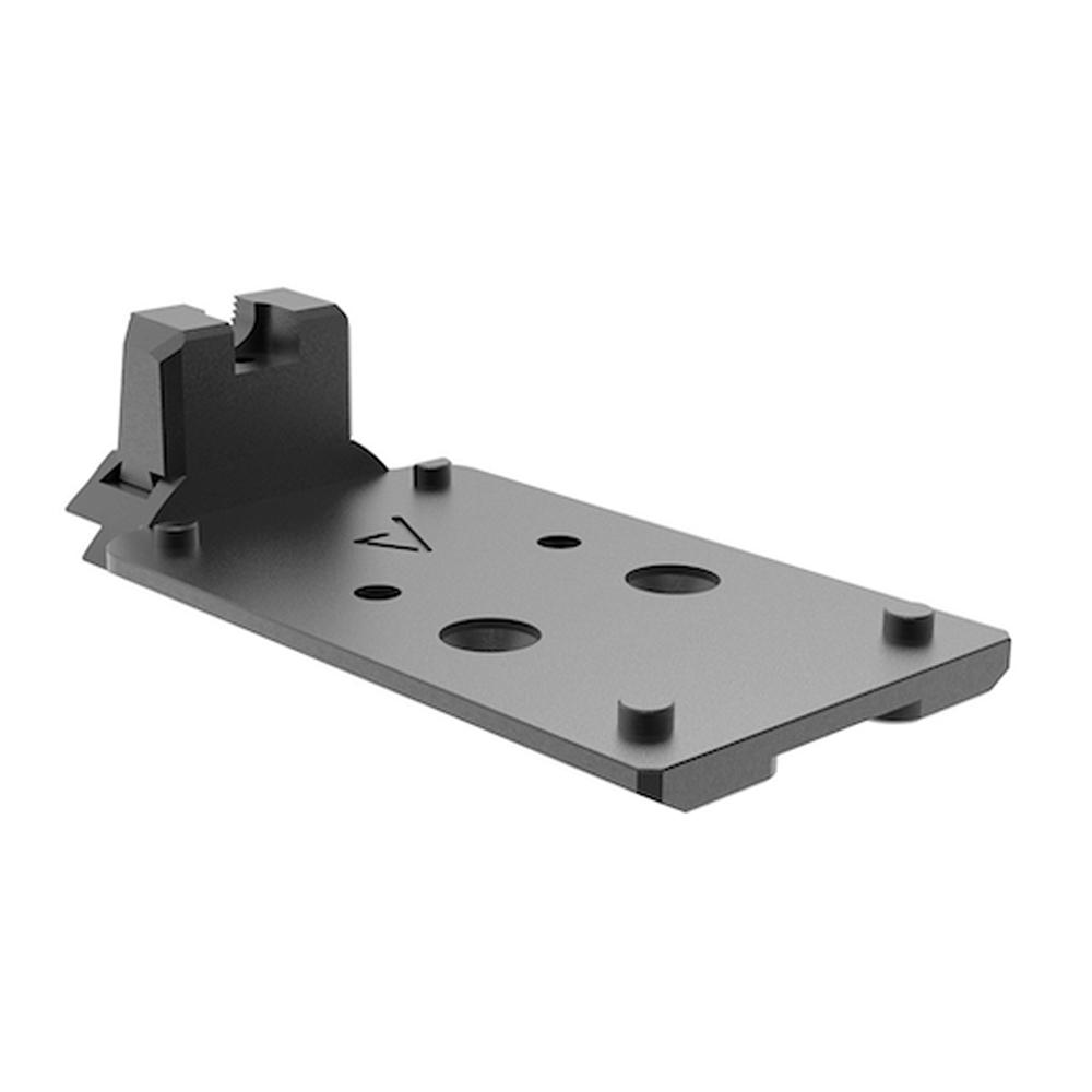 Springfield Armory Agency Optic System 1911 DS Plate for DeltaPoint Pro Black