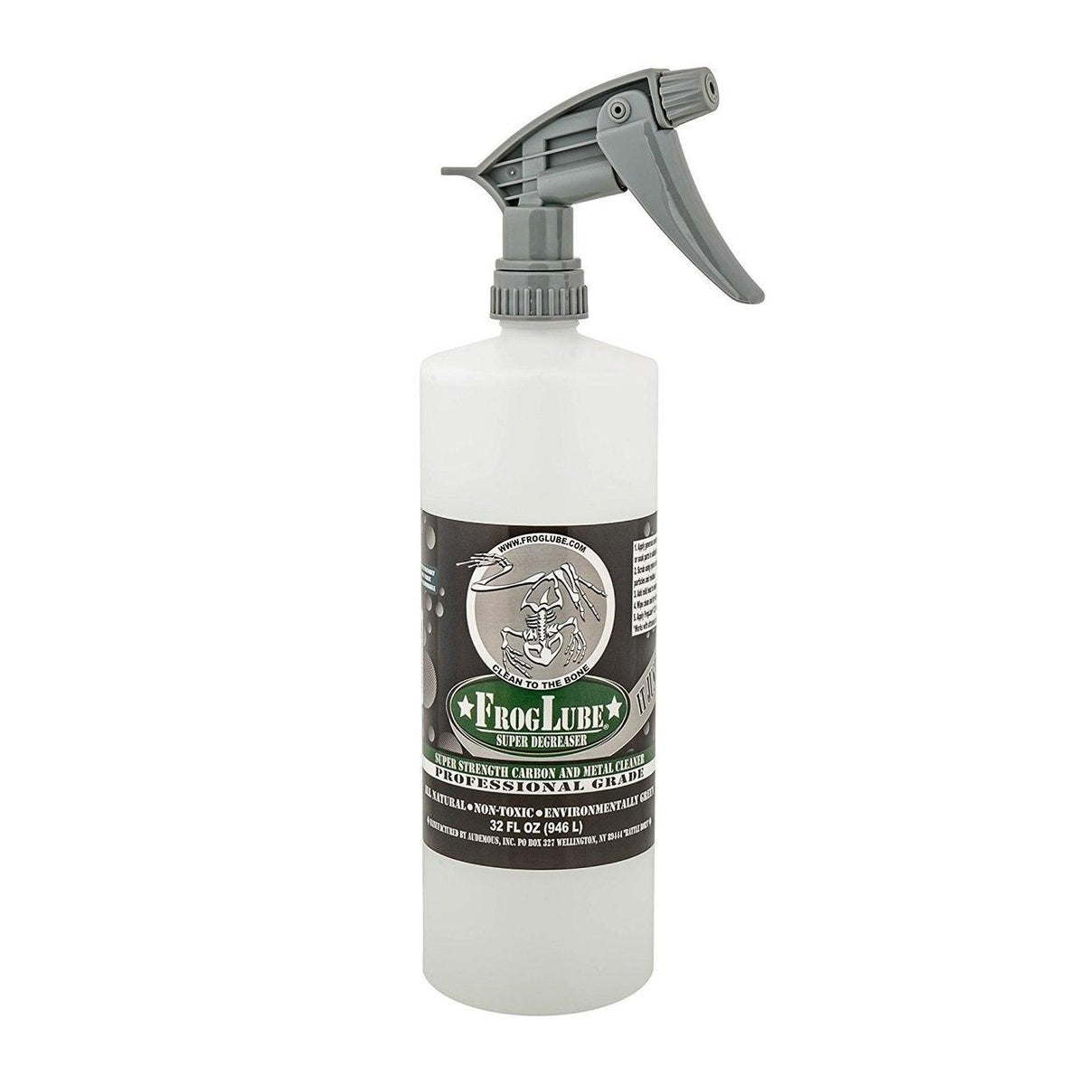 Froglube 32 oz Super Degreaser Spray - USDA Certified Bio-Based