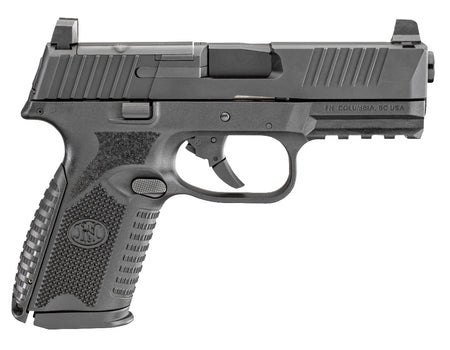 FN 66100588 509M MRD Mid-Size 9mm Luger 10+1 4" Black Recessed Crown Barrel, Matte Black Optic Ready/Serrated Stainless Steel Slide, Matte Black Polymer Frame w/Picatinny Rail, Ambidextrous