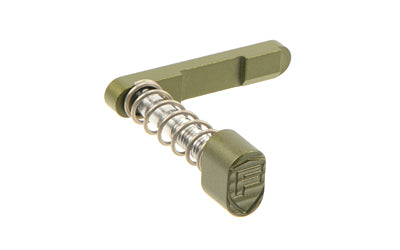 Fortis Billet Magazine Catch and Release, Olive Drab Green, Fits AR-15