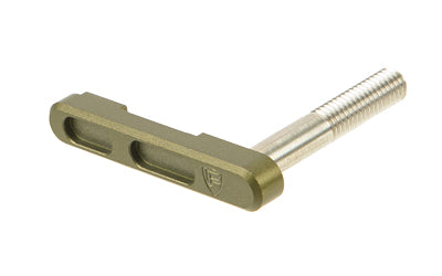 Fortis AR-15 Billet Mag Catch, Olive Drab Green, Nitride Coated AR15-MC-6061-ODG