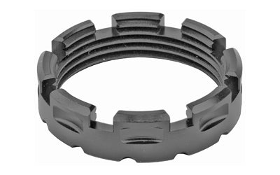 Fortis Manufacturing Lightweight Castle Nut for AR-15, Black Anodized 7075-T6 Aluminum