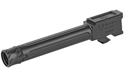 Fortis Manufacturing G19 Match Grade Barrel, 9mm Luger, Threaded, Black Nitride, Fits Gen 1-5 and 19X