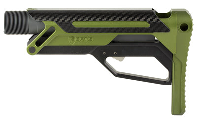 Fortis LA Stock Bundle for AR-15, Mil-Spec Buffer Tube Compatible, Olive Drab Green, 6061-T6 Aluminum
